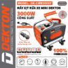Máy rửa xe dekton có chống giật dk-cwr3000f