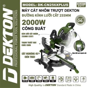 dk-cn256xplus máy cắt nhôm trượt hiệu dekton