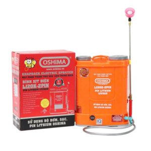 Bình xịt điện dùng pin có đảo thuốc oshima li 20k