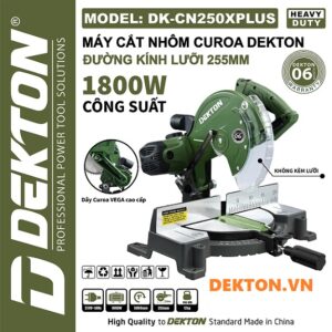 Máy cắt nhôm bàn dekton dk-cn250x plus