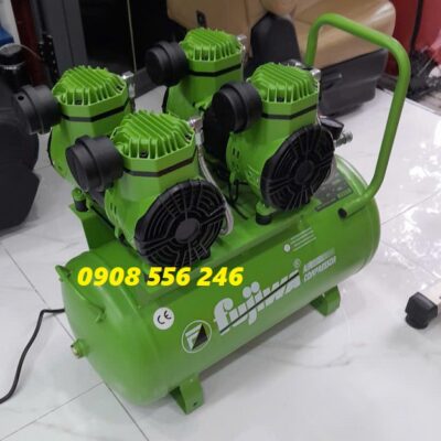 Máy nén khí không dầu 30 lít fujiwa fj25 máy 2,5hp