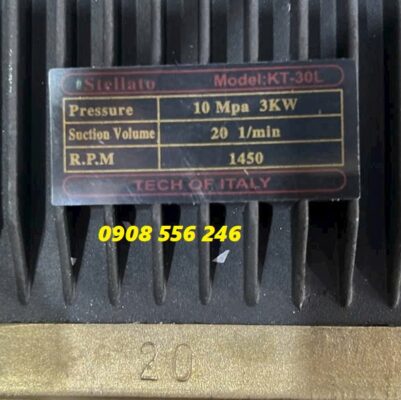 đầu rửa xe cao áp lưu lượng 20 lít stellato kt30